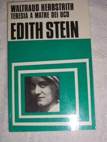 Tapa de Edith Stein.