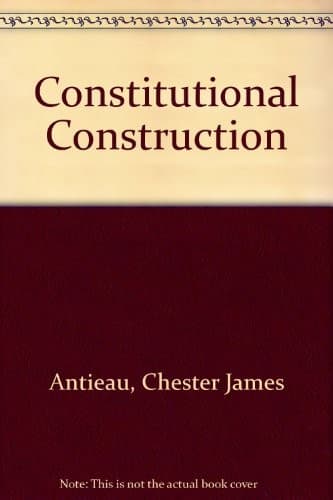 Tapa de Constitutional construction