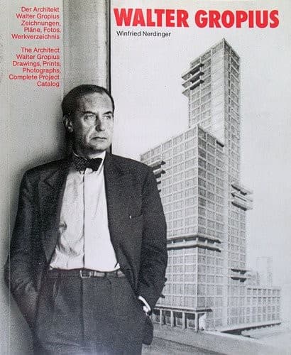 Tapa de Walter Gropius