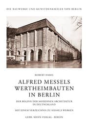 Tapa de Alfred Messels Wertheimbauten in Berlin