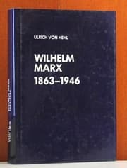 Tapa de Wilhelm Marx, 1863-1946
