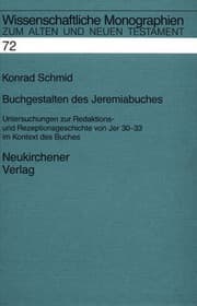 Tapa de Buchgestalten des Jeremiabuches