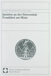 Tapa de Juristen an der Universität Frankfurt am Main (German Edition)