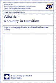 Tapa de Albania--a country in transition