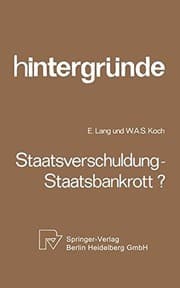 Tapa de Staatsverschuldung, Staatsbankrott?