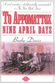Tapa de To Appomattox