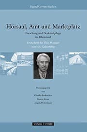 Tapa de Horsaal, Amt Und Marktplatz: Forschung Und Denkmalpflege Im Rheinland - Festschrift Fur Udo Mainzer Zum 60. Geburtstag (Sigurd Greven-Studien) (German Edition)