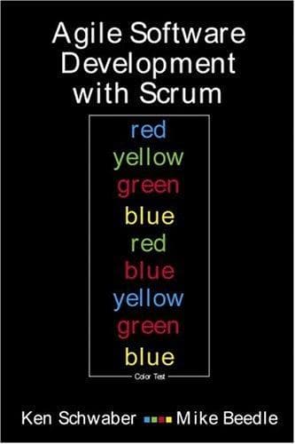 Tapa de Agile Software Development with SCRUM