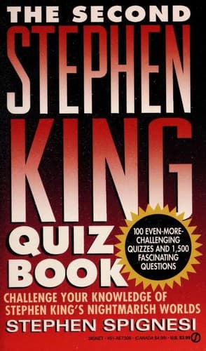 Tapa de The Second Stephen King Quiz Book