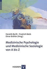 Tapa de Medizinische Psychologie und medizinische Soziologie von A bis Z