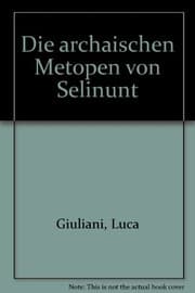 Tapa de Die archaischen Metopen von Selinunt