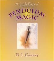 Tapa de A little book of pendulum magic