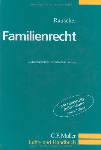 Tapa de Familienrecht