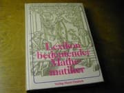 Tapa de Lexikon bedeutender Mathematiker (German Edition)