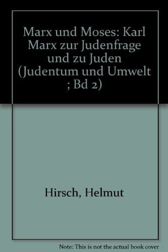 Tapa de Marx und Moses