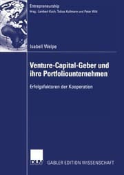 Tapa de Venture-Capital-Geber und ihre Portfoliounternehmen: Erfolgsfaktoren der Kooperation (Entrepreneurship) (German Edition)