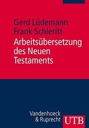 Tapa de Arbeitsubersetzung des Neuen Testaments (Utb)