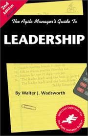 Tapa de The agile manager's guide to leadership