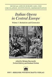 Tapa de Italian opera in Central Europe