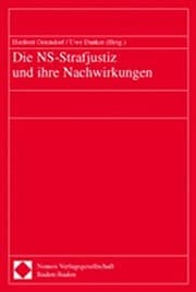 Tapa de Die NS-Strafjustiz Und Ihre Nachwirkungen (German Edition)