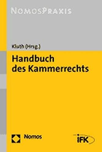Tapa de Handbuch des Kammerrechts