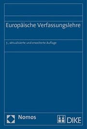 Tapa de Europäische Verfassungslehre (German Edition)