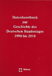 Tapa de Datenhandbuch Zur Geschichte Des Deutschen Bundestages 1990 Bis 2010: Erganzungsband (German Edition)
