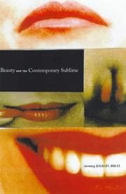 Tapa de Beauty and the Contemporary Sublime (Aesthetics Today)