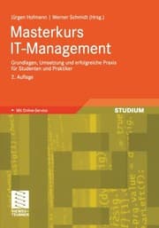 Tapa de Masterkurs IT-Management: Grundlagen, Umsetzung und erfolgreiche Praxis für Studenten und Praktiker (German Edition)