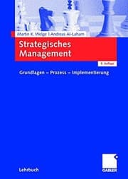 Tapa de Strategisches Management: Grundlagen - Prozess - Implementierung (German Edition)