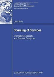 Tapa de Sourcing of Services: International Aspects and Complex Categories (Einkauf, Logistik und Supply Chain Management)