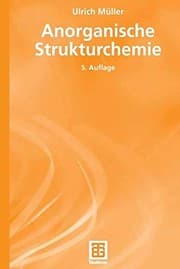 Tapa de Anorganische Strukturchemie (Teubner Studienbücher Chemie) (German Edition)