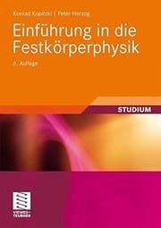 Tapa de Einführung in die Festkörperphysik (Teubner Studienbücher Physik) (German Edition)