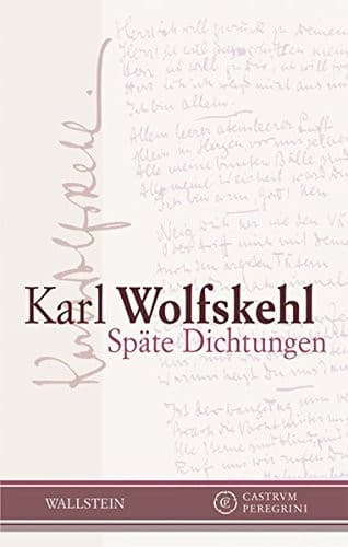 Tapa de Späte Dichtungen