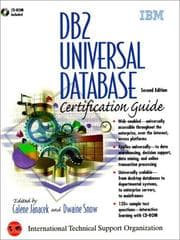 Tapa de DB2 Universal Database certification guide