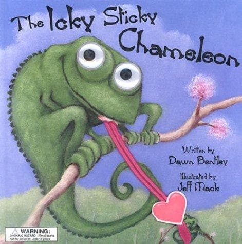 Tapa de Icky Sticky Chameleon