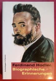 Tapa de Ferdinand Hodler. Biographische Erinnerungen