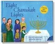 Tapa de Eight Chanukah Lights