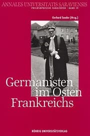 Tapa de Germanisten im Osten Frankreichs (Annales Universitatis Saraviensis) (German Edition)