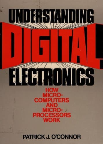 Tapa de Understanding digital electronics