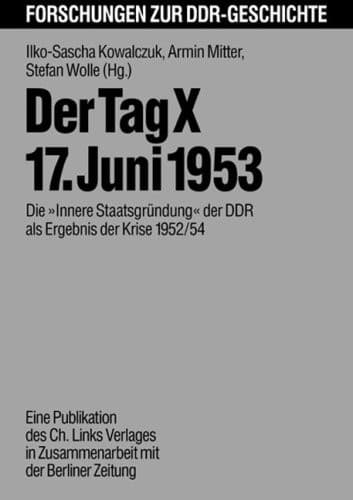 Tapa de Der Tag X, 17. Juni 1953