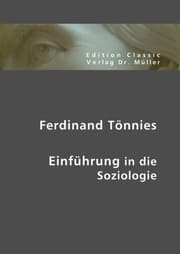 Tapa de Einführung in die Soziologie (German Edition)