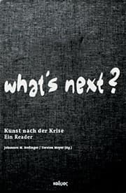 Tapa de What's next?