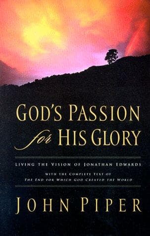 Tapa de God's passion for His glory