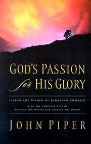 Tapa de God's passion for His glory