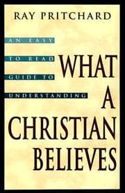 Tapa de What a Christian believes