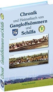 Tapa de Chronik und Heimatbuch von Gangloffsömmern und Schilfa in Thüringen