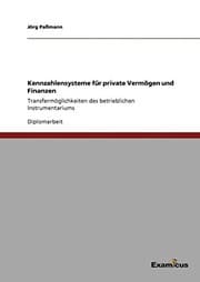 Tapa de Kennzahlensysteme für private Vermögen und Finanzen (German Edition)
