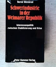 Tapa de Schwerindustrie in der Weimarer Republik