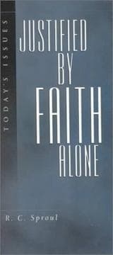 Tapa de Justified by Faith Alone (Today's Issues Series)